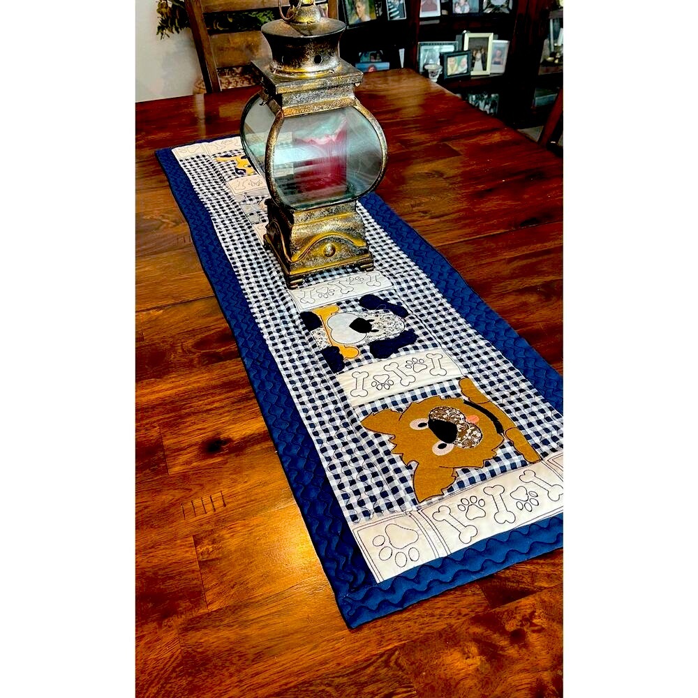 A Dogs Day Table Runner